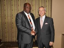 О переговорах в Сент-Китсе и Невисе.| Meetings in St. Kitts and Nevis
